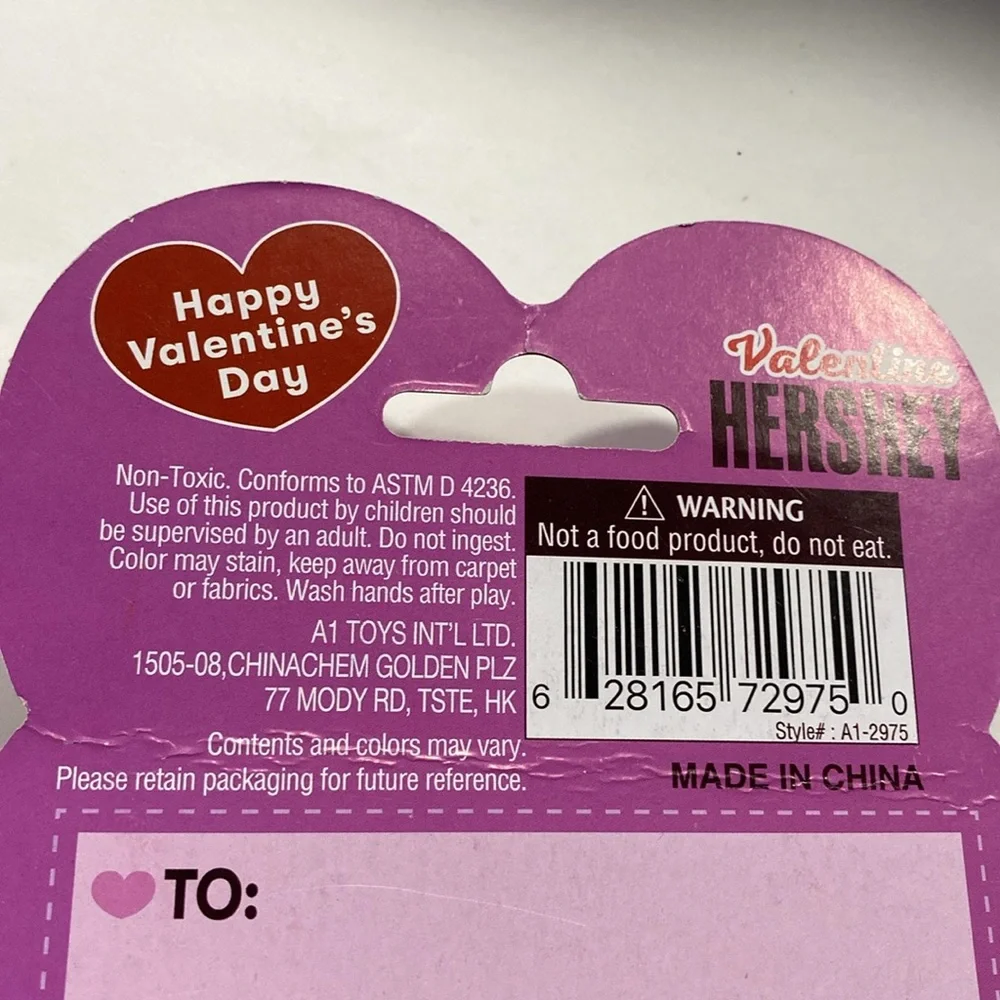 2 Hershey's jumbo Candy Scented Paint Sticks Set Valentine’s Day gift party